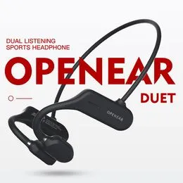 Écouteurs sans fil Bluetooth 5.0 à Conduction osseuse, casque d'écoute pour  natation, indolore et étanche, adapté pour Xiaomi Huawei