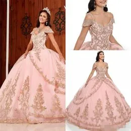Vestidos de xv rosa palo 2025 2020