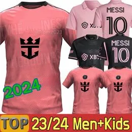 Maillot Domicile Inter Miami CF 24/25 Messi Enfants - Rose adidas