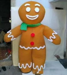 Diseño De Afich Para Hombre De Pan De Jengibre Ilustración Del Vector