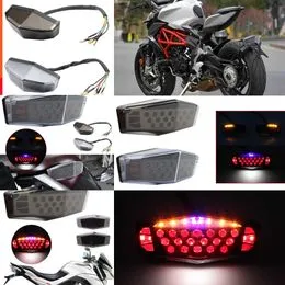 éclairage De Plaque Moto PLAQUE D'IMMATRICULATION FEU Arrière