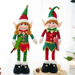 Kit Porte Lutin De Noël CIRULLI - Ensemble Décoration Miniatures Avec Arbre, échelle, Balai Et Accessoires Pour Porte - 5
