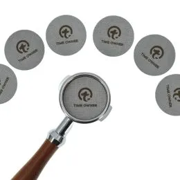 Tamis à Expresso Réutilisable 51 Mm - 2 Pièces En Acier Inoxydable 316, Pour Portafilter, Précision 150 µm