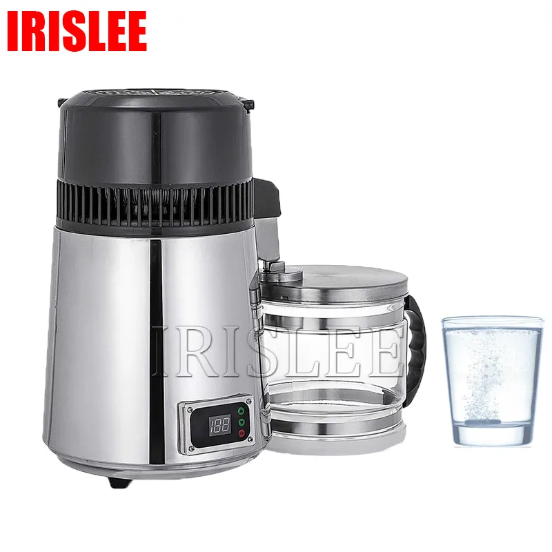 20L Distilled Water Machine Electric Water Distiller Pure Water Distillation  Equipment Stainless Steel Automatic Control