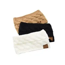 Printemps été Style pastoral Triangle bandeau tricoté à la