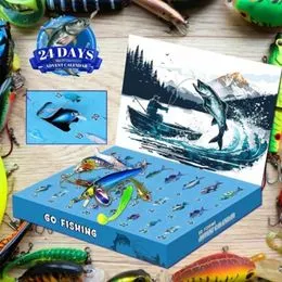 Calendrier De L'Avent Pêche 2025 - 24 Jours De Surprises Accessoires Pêche - Cadeau Pour Pêcheur, Papa, Mari - 4