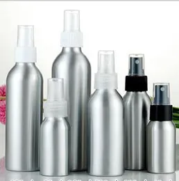 30 50 100 120 150 150 250mlの補充可能なアルミニウムスプレーアトマイザーボトル金属の空の香水瓶エッセンシャルオイルスプレーボトル旅行化粧品