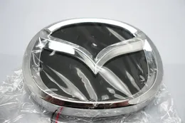 4D logo LED light with car decorative lights lamp Car Sticker badge for MAZDA 2 3 CX7 mazda8 12 0cm 9 55cm 225h