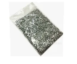Wholesale-Nail Art Rhinestone 20000pcs/pack 2mm SS6 Crystal Silver Glitter Clear Color Acrylic Stones Decoration Flat Back for GEL Nails