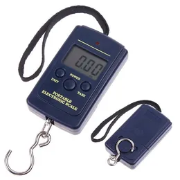 40kg Digital Luggage Handy Scales 88Lb 1410oz LCD Display hanging fishing weight scale 2022