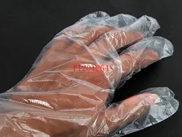 5000pcs Free shipping Clear Disposable Plastic Gloves PE Glove Transparent 24.5*13.5cm Cleaning Gardening Home Restaurant