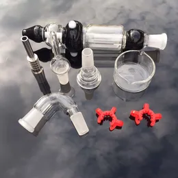 14mm kit nc 2.0 com embalagem individual ambos quartzo tip de titânio titânio tubos de água tubulação de tubulação de cinzeiro