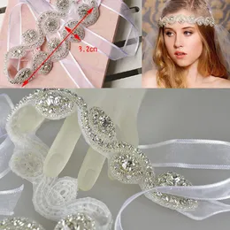 2021 Romatyczna Tanie Bridal Crown Tiaras Biżuteria ślubna Czechy Akcesoria do włosów Eleganckie Headpieces Frontlet Hair Band Opaski do ślubu