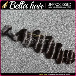 2 sztuk / partia Vierge Cheveux Malaisia ​​Loose Deep Wave Faliste Fryzje Waily Wątku Noire Naturel 8 ~ 34Pouces Livraison Gratuit