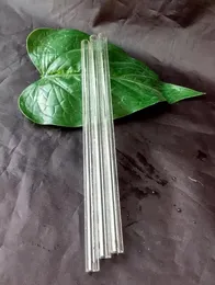 spedizione gratuita nuovo tubo di vetro trasparente spesso, parti di narghilè in vetro / bong in vetro, lunghezza 20 cm, vendite spot