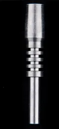 10mm 14mm 19mm Nektarsammler Titannagel Glasbong GR2 Titannagel für Dab Straw Konzentrat Wasserpfeife Klasse 2 Nektarspitze
