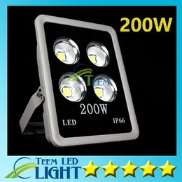 O CE UL + IP66 COB 200W conduziu a luz de inundação exterior do poder superior dos projectores conduziu a iluminação do posto de gasolina CA conduzido impermeável 85-265V 888 das luzes do dossel