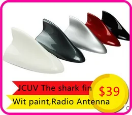 Gratis frakt! Högkvalitativ Shark Fin dekoration antenn med färg med radioantenn för Dodge resa