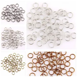 Heta! 2000pcs hoppa ring, hoppa ringar öppna kontakter pläterade silver / guld etc. 5mm