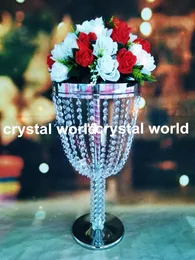 Kristall-Acryl-Vase123 Mittelstücke 345 für Hochzeitstisch, künstlicher Blumenständer für 12 Hochzeitstischdekorationen