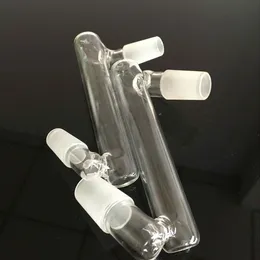 adattatore a discesa ashcatcher in vetro dab rigs 14mm maschio 18mm dropdown per narghilè