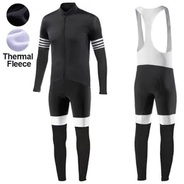 2024 Black Winter Thermal Fleece Cycling Jersey Mtb Bike Cycling Long Sleeve Ropa Ciclismo Invierno Hombre Maillot