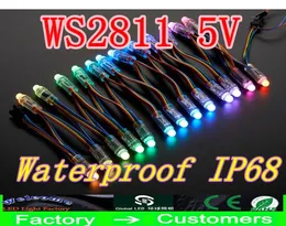 Najnowsza ! Dekoracja reklamowa 12mm WS2811 Pełny kolor Pixel Moduł LED Light Wodoodporny IP68 DC5V