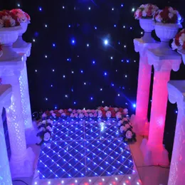 Nova chegada casamento coluna romana pilar da área de boas-vindas com luzes LED suprimentos de decoração de festa brilhante