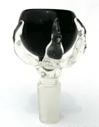 Najnowszy gruby smokowy pazur męski i famale stawowe szklane miska do szklanych bongów rur wodna 14,4 mm 18,8 mm bezpłatna wysyłka