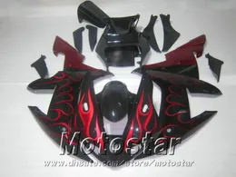 ヤマハR1 2002 2002 2003 2003年の赤い炎のための射出成形金型ABS Full Fairing Kit 02 03 YZF R1 LQ3