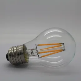 Glass covering 4w led filament bulb indoor decorative decor e27 b22 e14 led filament bulb light