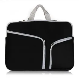 Slanke laptop beschermhoes ritszake pouch handtas voor macbook air pro retina 12 13 15 inch opslag reistassen duurzaam