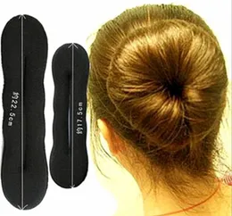 Partihandel-TS 2015 Hot Sale Women's Magic Foam Sponge Hairdisk Hair Device Donut Quick Messy Bun Updo Headwear