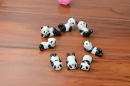 Wholesale-10x Ceramic Ware Panda bacchette di riposo cucchiaio porta forchetta per coltello da coltello da coltello gradevole adorabile animale a forma di animale da casa