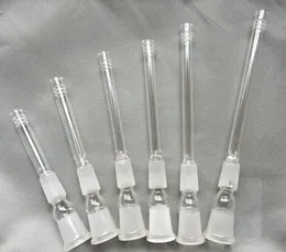 Glass Downstems Pipe 14.5mm 18.8mm Female 14mm 18mm Thick Glass Downstem Diffuser Glass Down Stem for Smoking Pipes Bongs