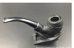 Pipe Drable Black Matte Texture, Wholesale Glass Bong, Glass Hookah -tillbehör, Color Slumpmässigt leverans, gratis frakt, stor bättre