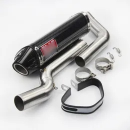 Stainless Steel Mid Pipe Slip on Exhaust Muffler Pipe For Handa CBR600 2003-2004