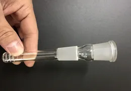Glasbongar nedstammar med 18,8 mm in i vattenröret och 14,5 mm ut till rökrör med 5-armars 15 mm längd downstemskål