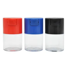 Toppuff 2 Storlekar Vakuum Förseglad burk Vakuumburkar Lock Mat Glas Korn Ört Spice Container Lagring Piller Case Box Canister Köksflaskank