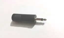 10 sztuk 3.5mm Mono Phono Plug do 6,3 mm (1/4 ") Stereo Phono Jack Adapter