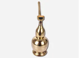 Vattenfiltrering Dual-Använd rökfilter Kopparmetallrör Gourd Shaped Hookah Rökning