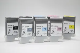 Compatilbe plug and play IPF6450 ink cartridges,PFI-106 12-color ink tanks for canon ipf6400 ipf6450 etc plotter