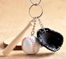 Collectible Good Creative Baseball Key Holder Baseball Fan levererar gåvor Sport Souvenirer Keychains Mix Order 100 stycken