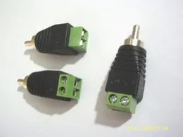 Poder de 1000pcs DC ao conector masculino de RCA para câmeras do CCTV