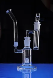 Nyaste 33.3cm Höjdglas Bong med Matrix Perc och Ash Catcher med Head Show Perc Joint Szie 18.8mm