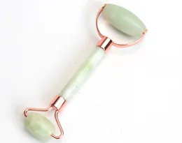 Natural Chakra Jade Massage Stone Carved Reiki Crystal Healing Gua Sha Beauty Roller Facial Massor Stick