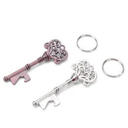 Vintage Keychain Key Chain Beer Bottle Opener Coca Can Opening tool with Ring Home Bar Tool ST071