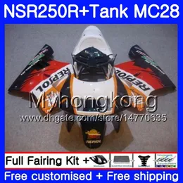 Einspritzung für HONDA MC28 NSR250R 1994 1995 1996 1997 1998 1999 265HM.29 NSR250 R PGM4 NSR 250 250R Repsol grün 94 95 96 97 98 99 Verkleidung