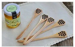 Hot Cute Wood Creative Carving Mieszanie Łyżki Grzebień Rzeźbione Wochadniki Narzędzie Kuchenne Narzędzie Flatware 2021