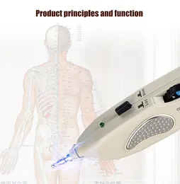 Gorący Sprzedawanie Elektroniczny Akupunktura Pen Point Detector Akupressure Meridians Masaż Pen Therapy Health Opieka zdrowotna